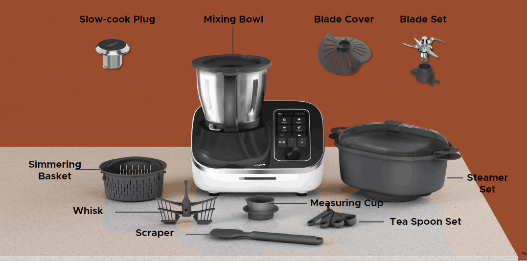 TOKIT Omni Cook | the smartest all-in-one cooking machine